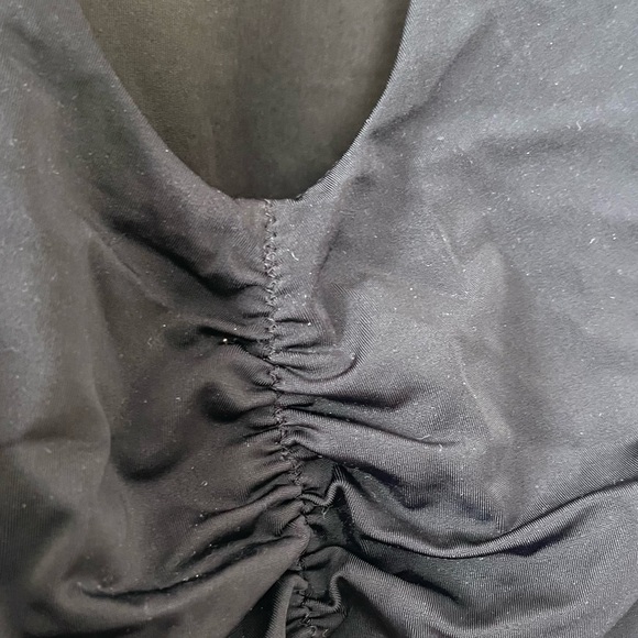 NWT Victoria’s Secret The Plunge One Piece Swimsuit in Black size Large - Picture 6 of 12